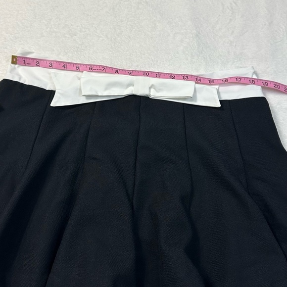 NWT Anthropologie Maeve Skirty Short Black and White Classic Evening Summer Date - Picture 13 of 16